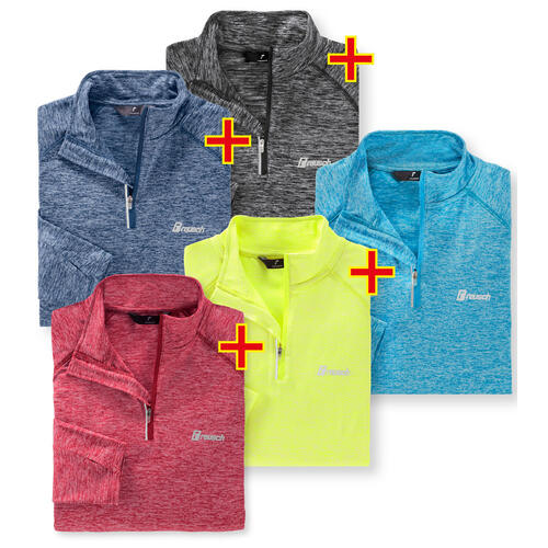 Reusch 5er Pack Funktionsshirts Zipper unisex Reusch 5er Pack Funktionsshirts Zipper unisex von Reusch