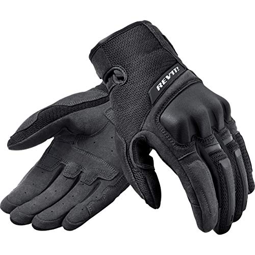 REV'IT! Motorradhandschuhe kurz Motorrad Handschuh Volcano Handschuh schwarz M, Herren, Tourer, Ganzjährig, Textil von Rev'It