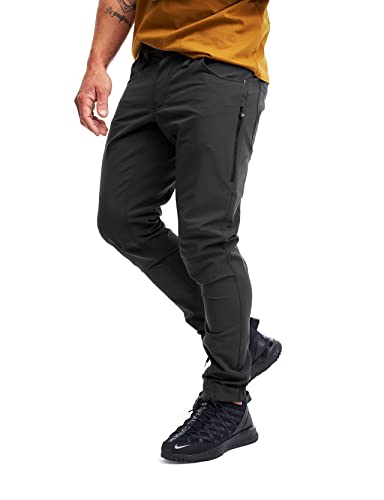 RevolutionRace Herren Explorer Outdoor Jeans, Outdoorhose perfekt für den Alltag und alle Outdoor-Aktivitäten, Anthracite, M von RevolutionRace