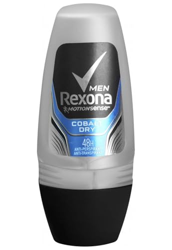 6 x REXONA Men "Cobalt Dry" Deo Roll-on - 50 ml von Rexona