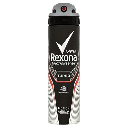 6 x REXONA Men Deospray "TURBO" Motion sense - 150 ml von Rexona