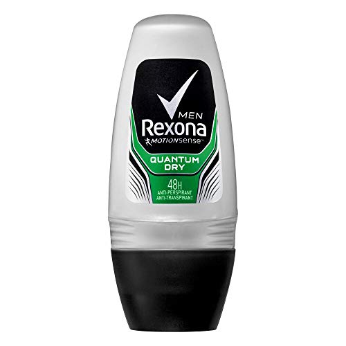 6er Pack - REXONA Men "Quantum" Deo Roll-on - 50ml von Rexona