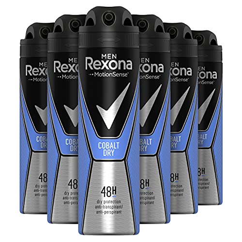 Rexona Cobalt Deospray Men, 6er-Pack (6 x 150 ml) von Rexona