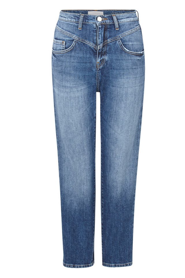 Rich & Royal Boyfriend-Jeans mit V-Yoke vorne von Rich & Royal