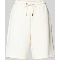 Rich & Royal Sweatshorts mit elastischem Bund in Offwhite, Größe S von Rich & Royal