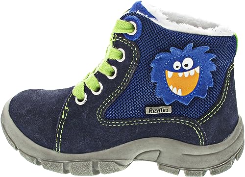 Richter Kinderschuhe Baby-Jungen Charly2 Schneestiefel, Oceano/Lagoon/Pastel, 22 EU von Richter