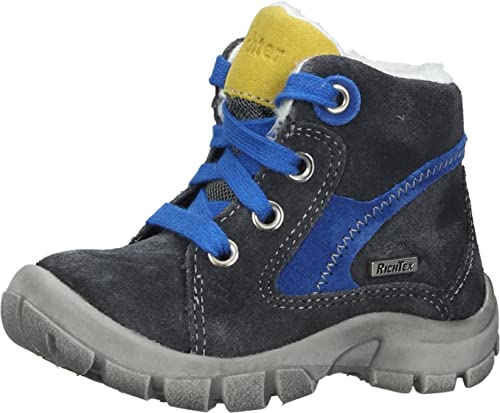 Richter Kinderschuhe Charly2 Schneestiefel, Vulcano/Liberty/lemo, 22 EU von Richter