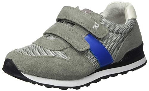 Richter Kinderschuhe Jungen Junior Sneaker, Grau (Rock/Blue/White 6101) von Richter