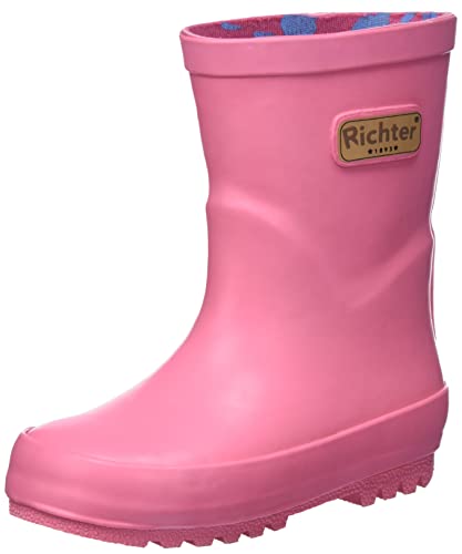 Richter Kinderschuhe Jungen Mädchen Puddleboots Gummistiefel, Bubblegum, 22 EU von Richter