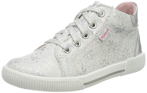 Richter Kinderschuhe Jungen Mädchen Vali Sneaker, White/Silver, 20 EU von Richter