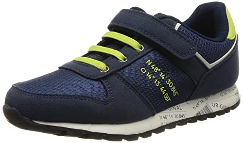 Richter Kinderschuhe Junior 2 Sneaker, Blue/n.Lime/White, 28 EU von Richter