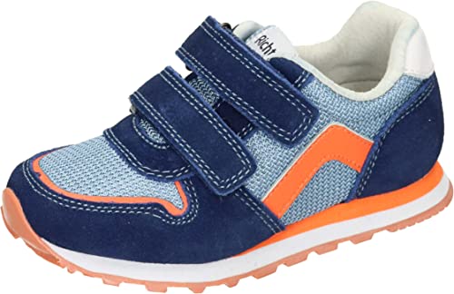 Richter Kinderschuhe Junior Sneaker, Nautic/White/Ice/Man, 27 EU Weit von Richter