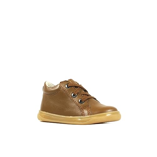 Richter Kinderschuhe Unisex Baby Dash Mini Lauflernschuh, Cognac, 19 EU von Richter