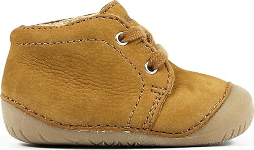 Richter Kinderschuhe Unisex Baby Richie Lauflernschuh, Cognac, 17 EU von Richter