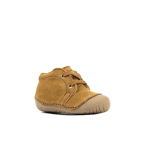 Richter Kinderschuhe Unisex Baby Richie Lauflernschuh, Cognac, 18 EU von Richter