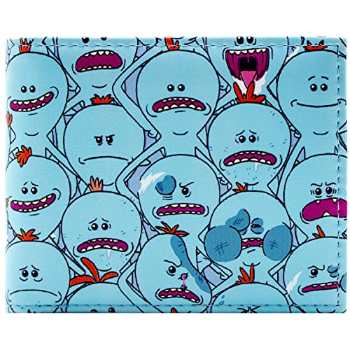 Rick & Morty Mr Meeseeks Existence is Pain Blau Portemonnaie Geldbörse von Rick and Morty