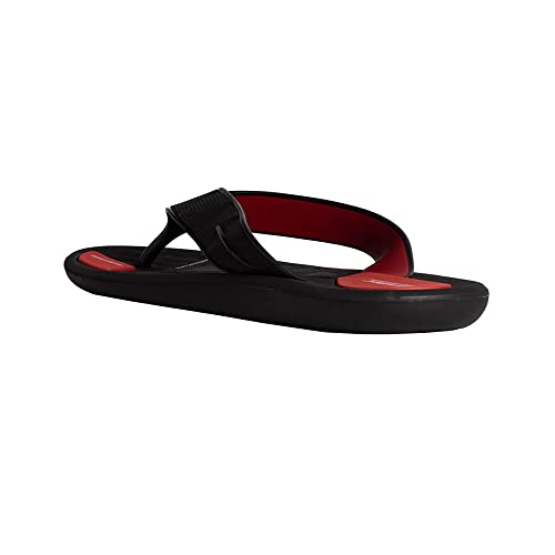 Rider RIDER R LINE PLUS Herren Flip Flops Herrenschuhe, SCHWARZ/ROT, 44 EU von Rider