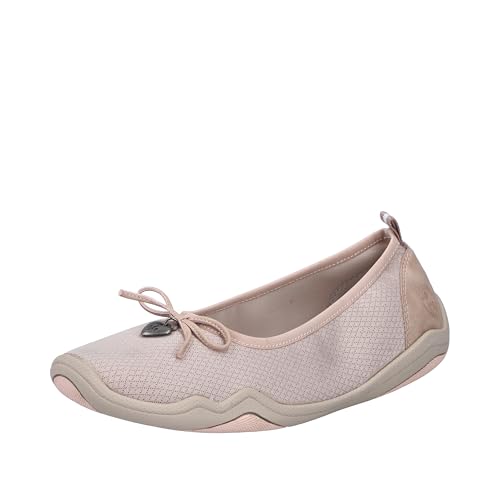 Rieker Damen 45250 Ballerina, Rosa, 40 EU Rieker Damen 45250 Ballerina, Rosa, 40 EU von Rieker