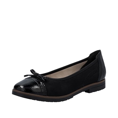 Rieker Damen 45358 Ballerinas, Schwarz, 42 EU Rieker Damen 45358 Ballerinas, Schwarz, 42 EU von Rieker