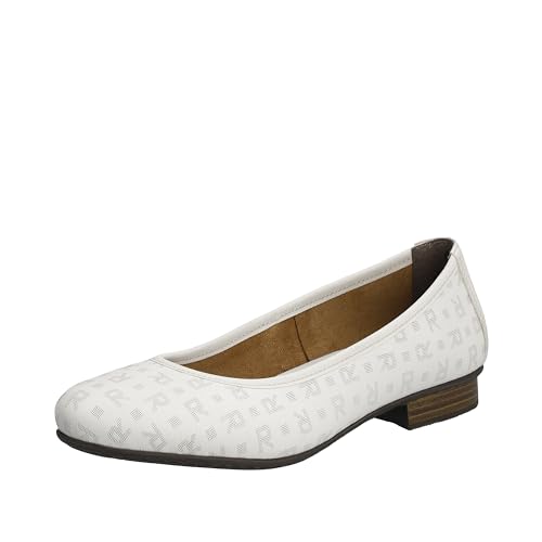 Rieker Damen 51994 Ballerinas, Weiß, 39 EU Rieker Damen 51994 Ballerinas, Weiß, 39 EU von Rieker