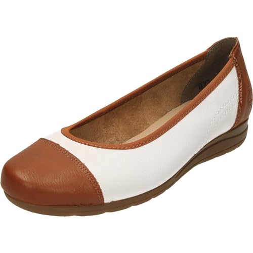Rieker L9351-81 Slipper Ballerinas Flache Schuhe Pumps, White Combination White, 41 EU Rieker L9351-81 Slipper Ballerinas Flache Schuhe Pumps, White Combination White, 41 EU von Rieker