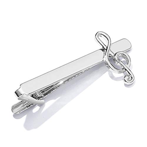 Riiichflowshop Krawattenklammer für Herren Business-Krawatte kreative Krawatte silberfarben hochwertige Mode-Clips Geschenke C-Legierung Riiichflowshop Krawattenklammer für Herren Business-Krawatte kreative Krawatte silberfarben hochwertige Mode-Clips Geschenke C-Legierung von Riiichflowshop