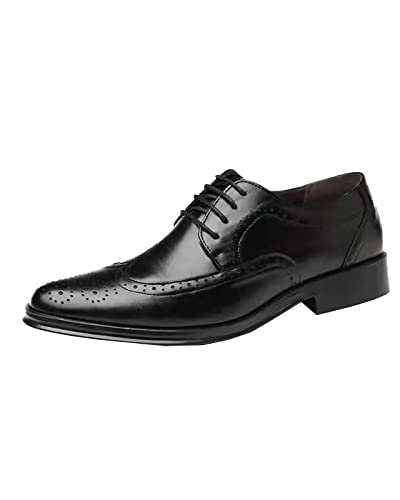 Rimhold Herren Brock Schuhe Hochzeit Schuhe Formelle Schuhe Flügel Spitze Oxford Schnürung Party Schuhe Büro Classic Derby von Rimhold