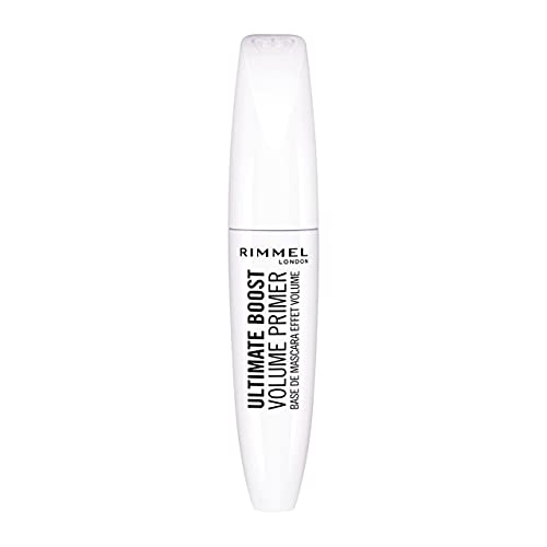 Rimmel London Ultimate Boost Volume Primer für Wimpern, Basis Mascara, Volumengebend und feuchtigkeitsspendend, Weiß von Rimmel