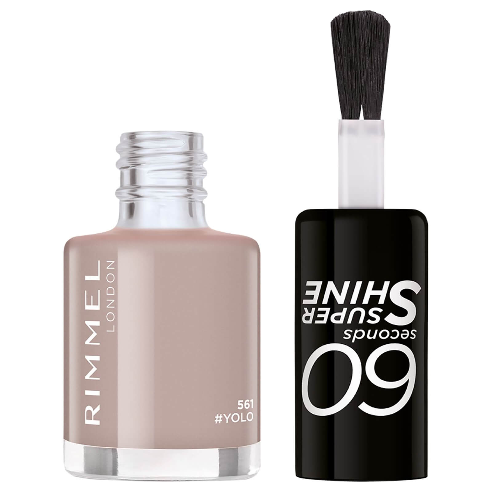 Rimmel 60 Seconds Super Shine Nail Polish 8 ml (verschiedene Farbtöne) - 561 Yolo von Rimmel