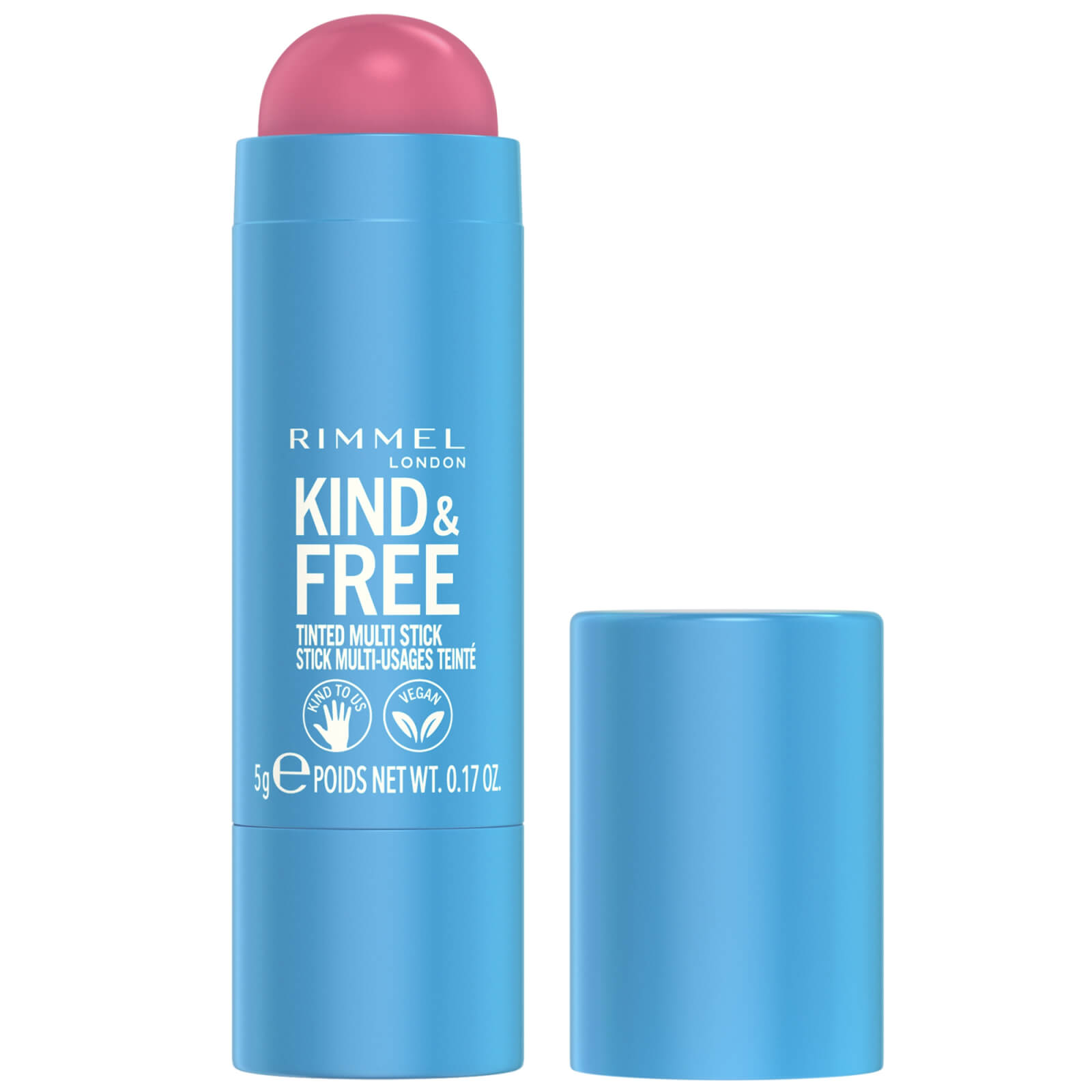 Rimmel Kind and Free Multi-Stick 5ml (Various Shades) - 003 Pink Heat von Rimmel