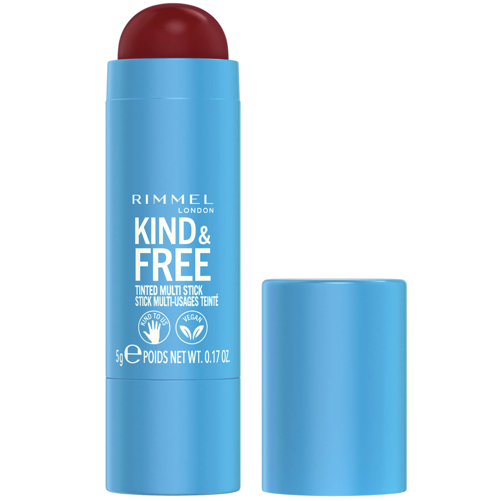 Rimmel Kind and Free Multi-Stick 5ml (Various Shades) - 005 Berry Sweet von Rimmel