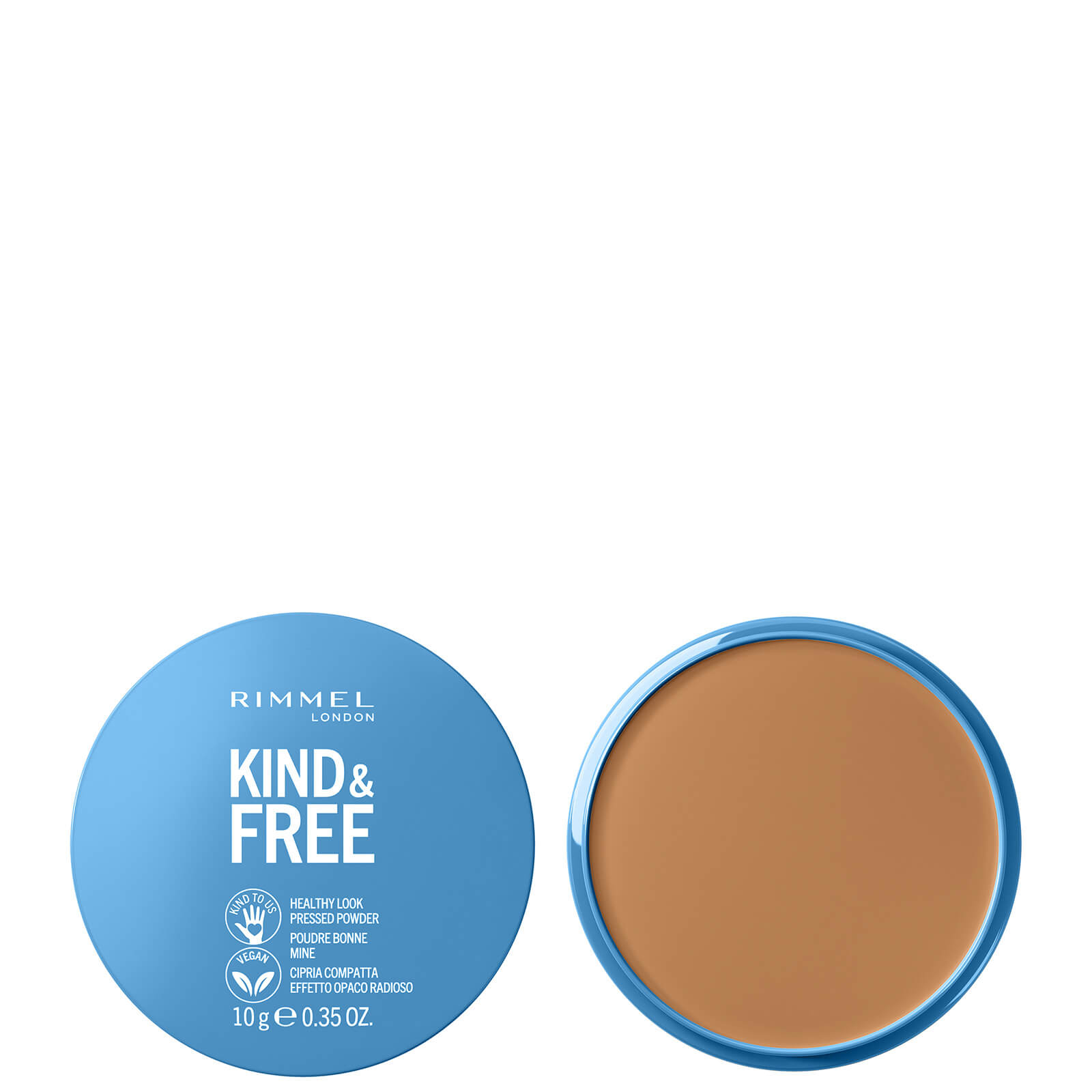 Rimmel Kind and Free Pressed Powder 10g (Various Shades) - Tan von Rimmel