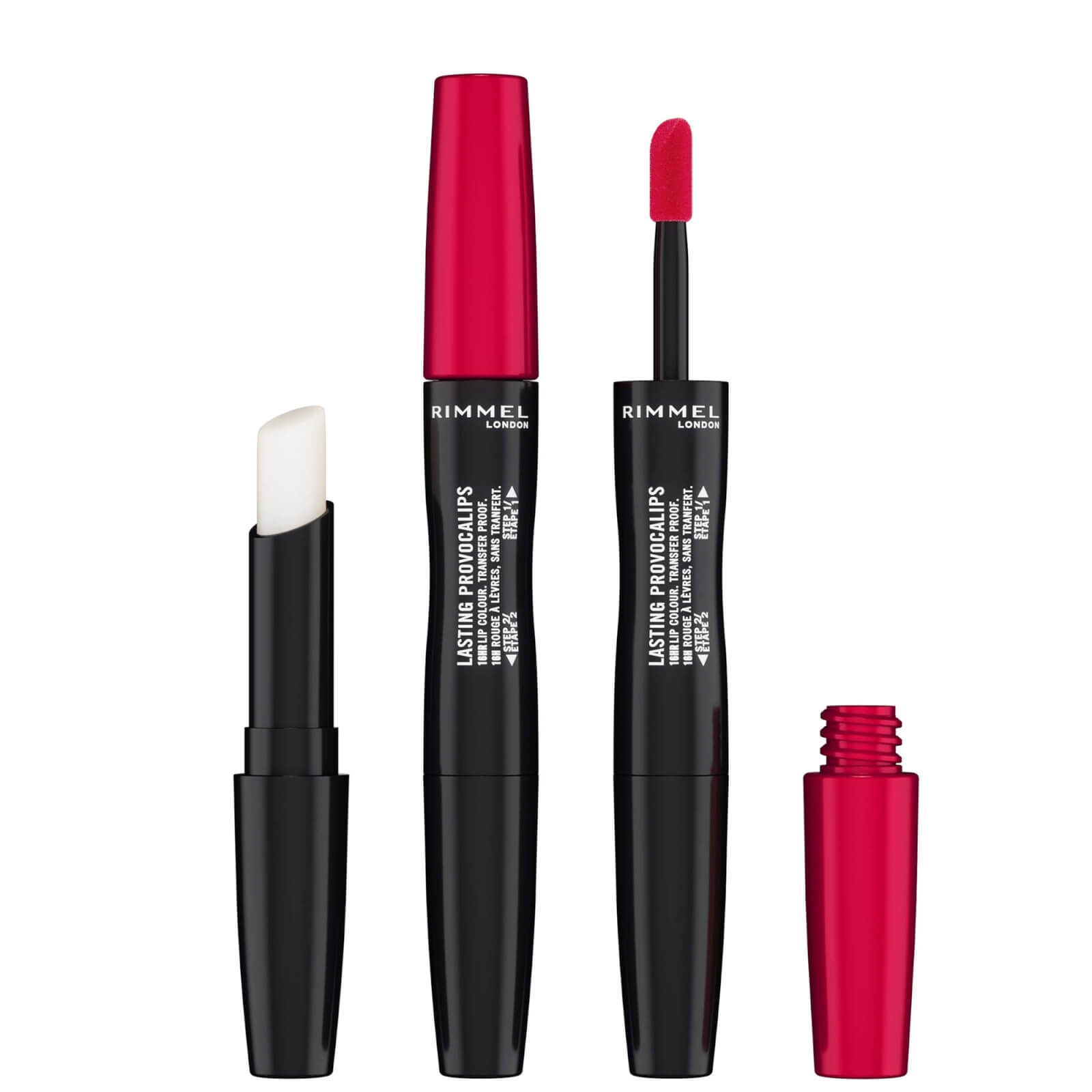 Rimmel Lasting Finish Provocalips 2ml (Various Shades) - 500 Kiss The Town Red von Rimmel