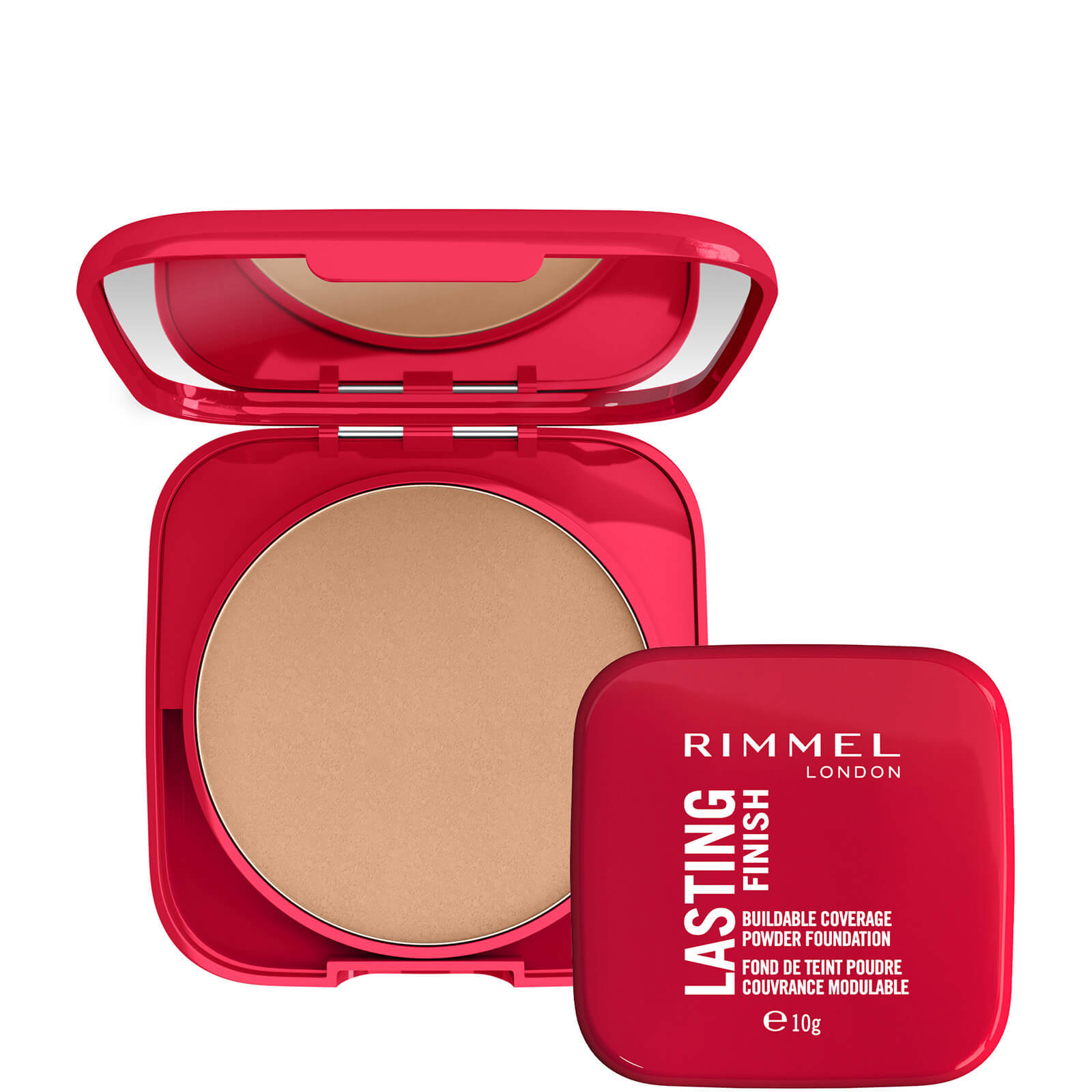 Rimmel London Lasting Finish Compact Foundation 10g (Various Shades) - 004 Rose Ivory von Rimmel