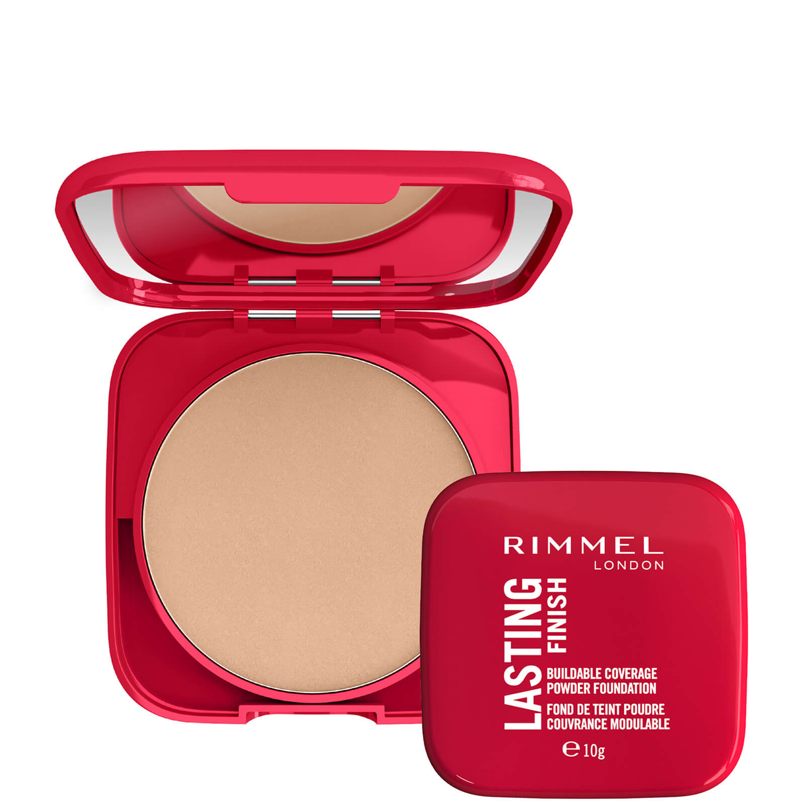 Rimmel London Lasting Finish Compact Foundation 10g (Various Shades) - 006 Rose Vanilla von Rimmel