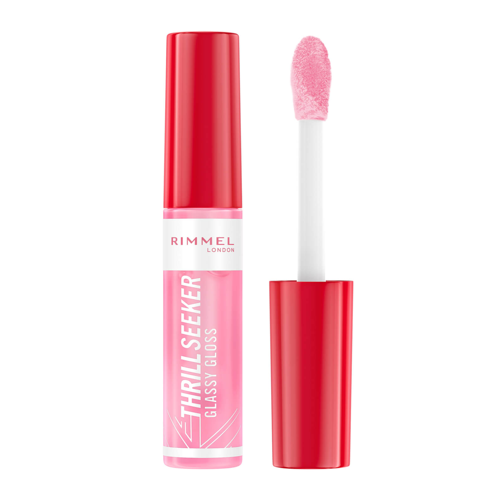 Rimmel London Thrill Seeker Glassy Lip Gloss 10ml (Various Shades) - 150 Pink Candy von Rimmel