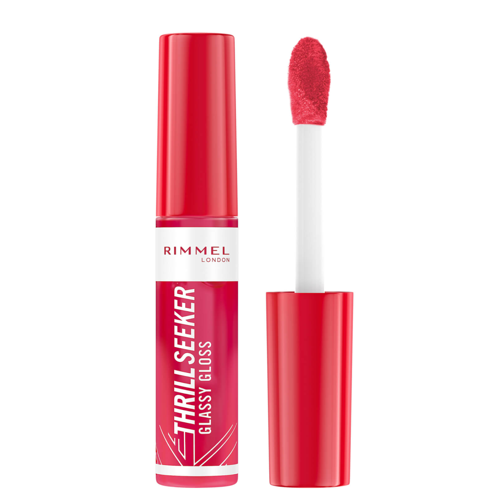 Rimmel London Thrill Seeker Glassy Lip Gloss 10ml (Various Shades) - 350 Pink to the Berry von Rimmel