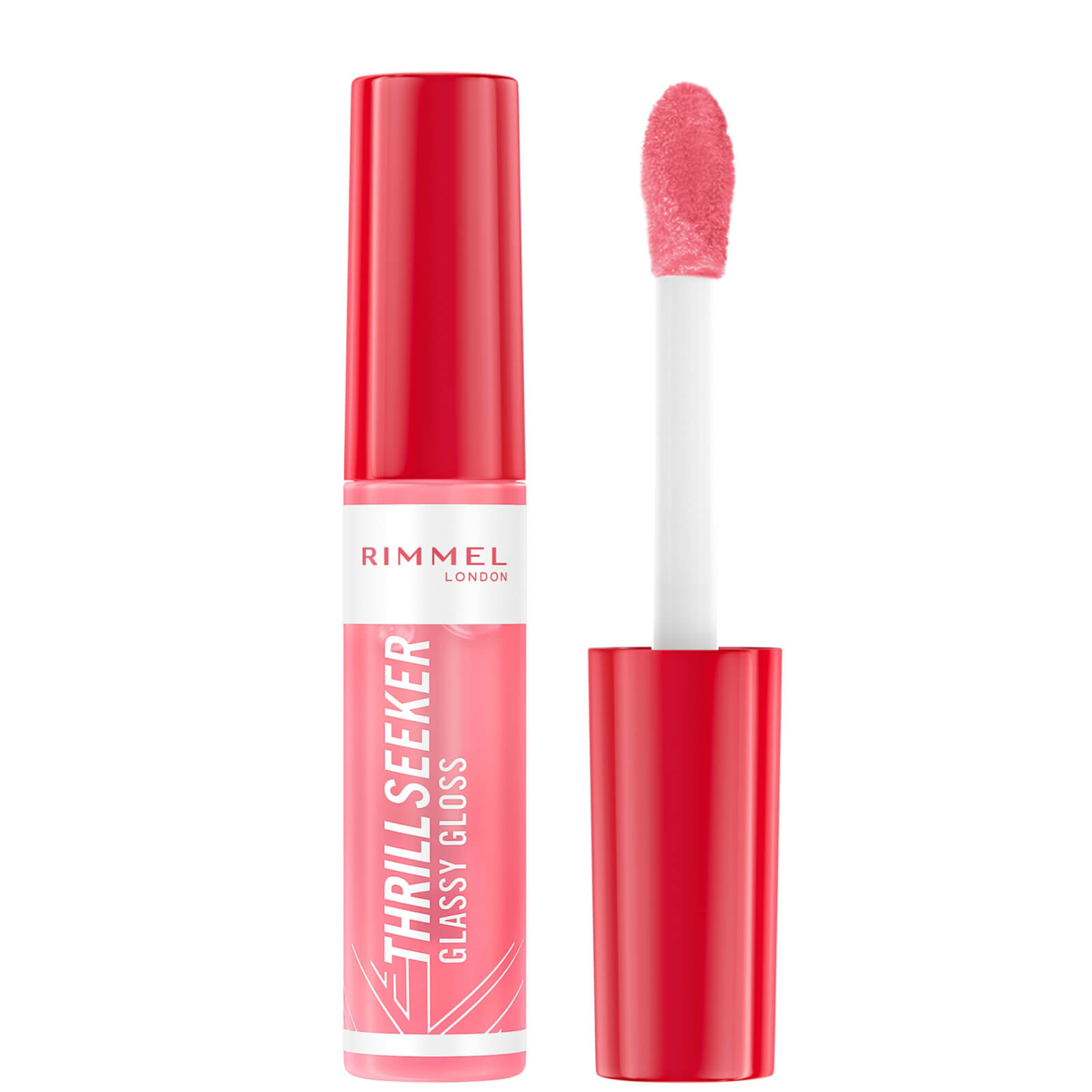 Rimmel London Thrill Seeker Glassy Lip Gloss 10ml (Various Shades) - 500 Pine to the Apple von Rimmel