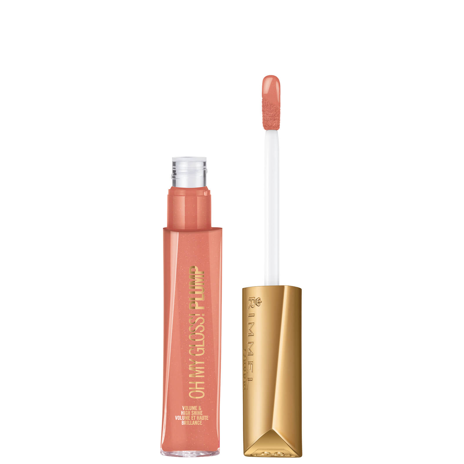 Rimmel OMG! Plump Lip Gloss 6.5g (Various Shades) - 531 Peach Pie von Rimmel