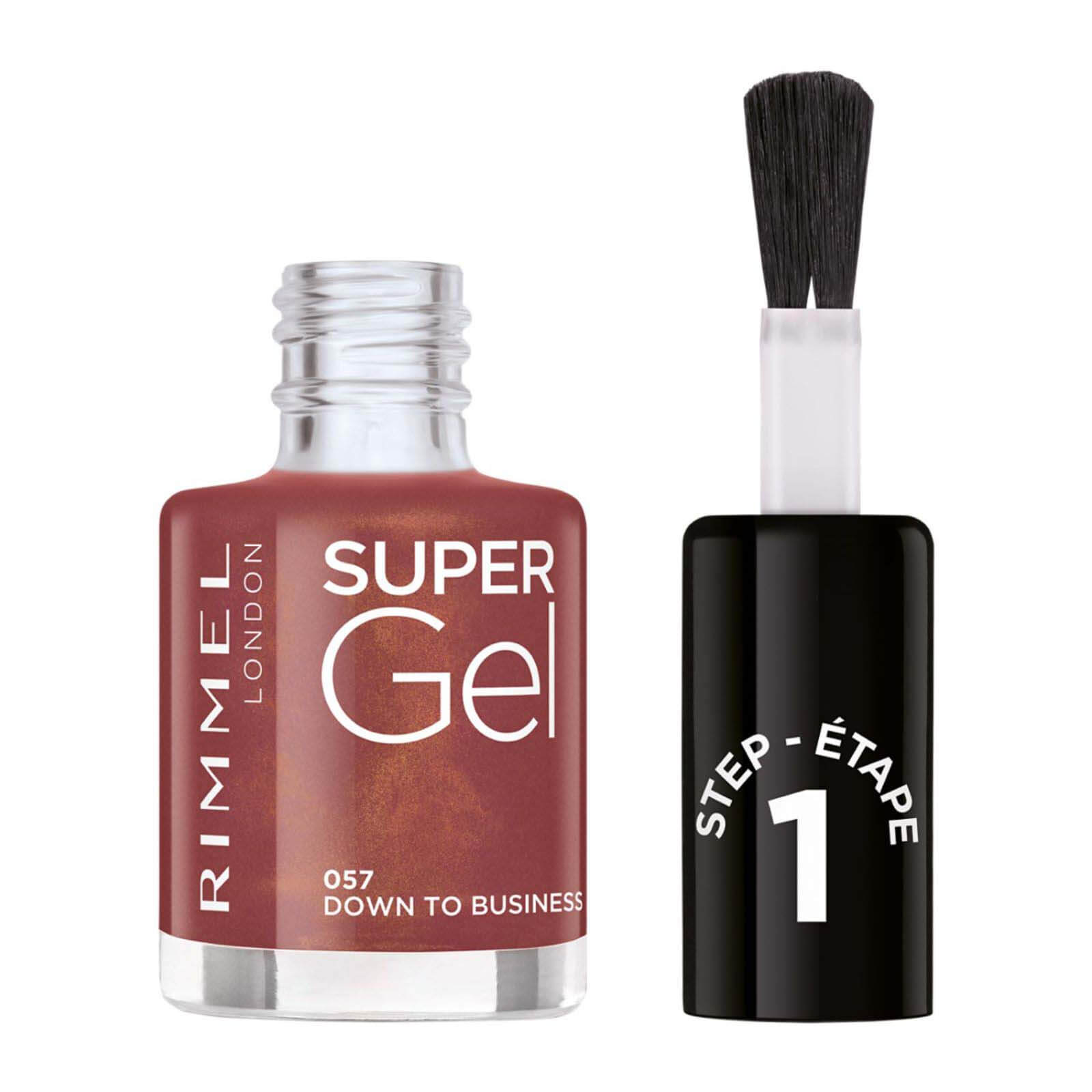 Rimmel Super Gel Nail Polish 12ml (Various Shades) - Down to Business von Rimmel