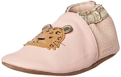 Robeez Baby-Jungen Leopardo Krippenschuh, Rosa, 17 EU von Robeez