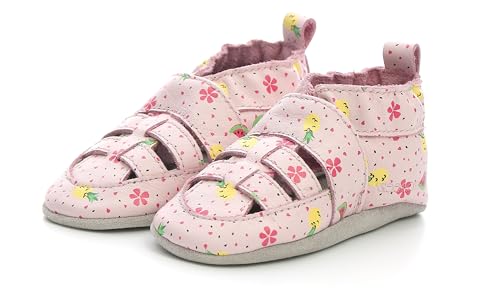 Robeez Jungen Mädchen SANDIZ Hausschuh, Rose Clair Fruits, 20 EU von Robeez