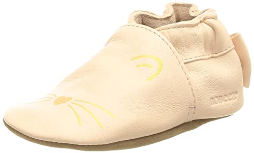 Robeez Unisex Baby Goldy CAT Krippenschuh, Hellrosa, 21/22 EU von Robeez