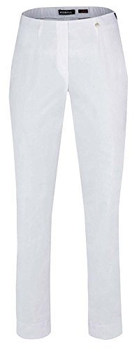 "Ich will Marie" Robell Damen Bengaline Stretchhose aus TV Frühjahr/Sommer 2017 (44, weiß(10)) von Robell