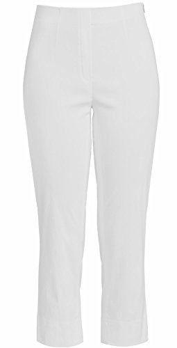 Robell Trousers Dreiviertel-Hose Marie 07 Gr. 44, white 10 von Robell