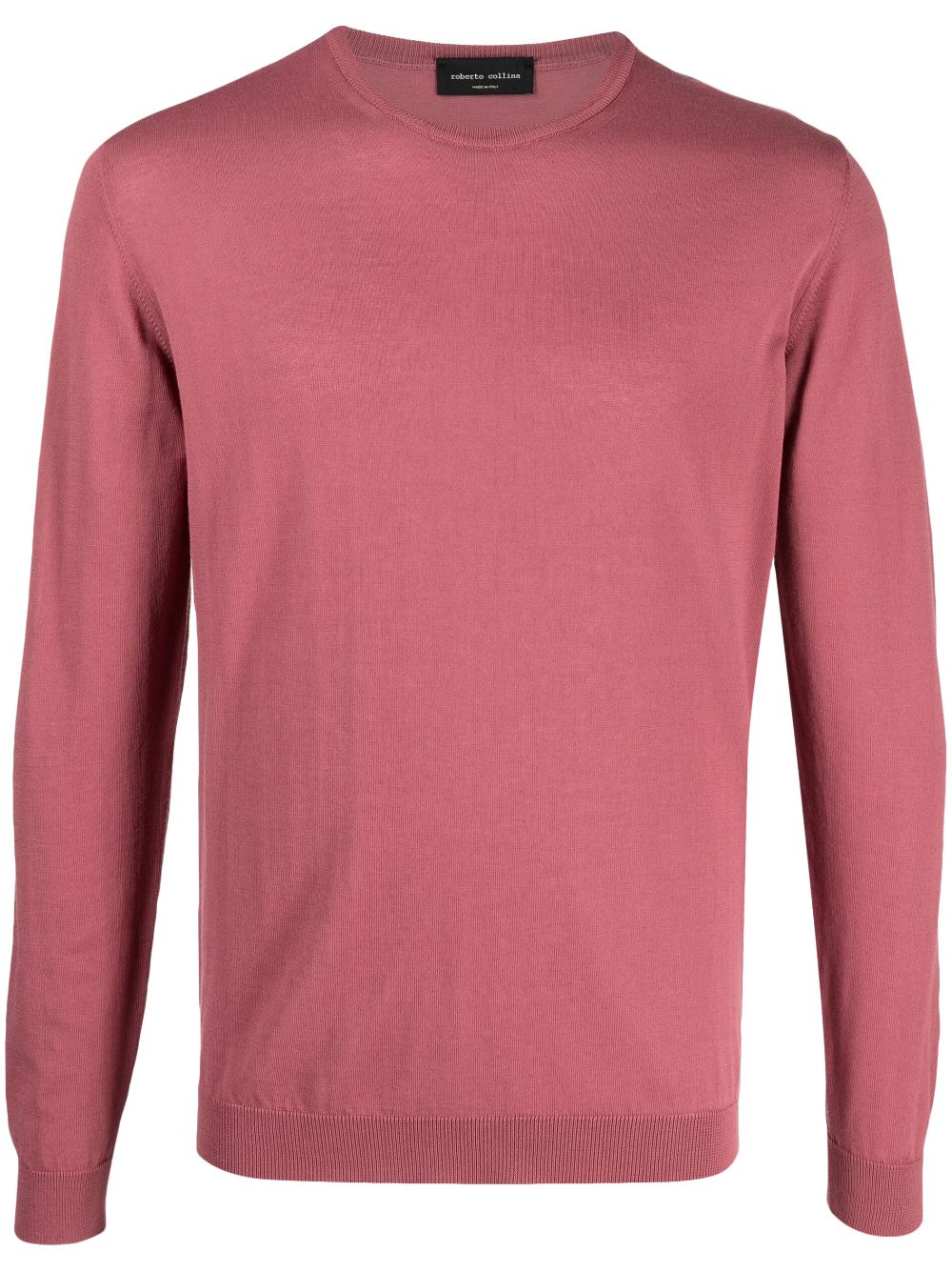 Roberto Collina Strickpullover mit rundem Ausschnitt - Rosa von Roberto Collina