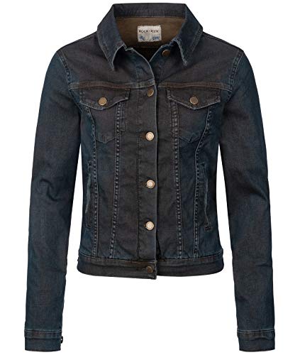 Rock Creek Damen Jeans Jacke Übergangs Jacke Denim Blouson Stretch Kurz Classic Jeansjacken Urban Stonewash D-401 Mittelblau XS Rock Creek Damen Jeans Jacke Übergangs Jacke Denim Blouson Stretch Kurz Classic Jeansjacken Urban Stonewash D-401 Mittelblau XS von Rock Creek
