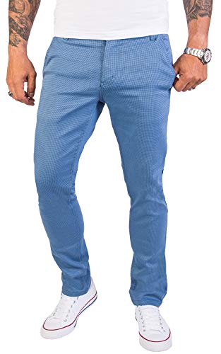 Rock Creek Herren Chino Hose Slim Fit Business Hosen Chinohose Stoffhose Chinos Hosen für Männer Casual Elegante Hose RC-2154 Himmelblau W30 L34 von Rock Creek