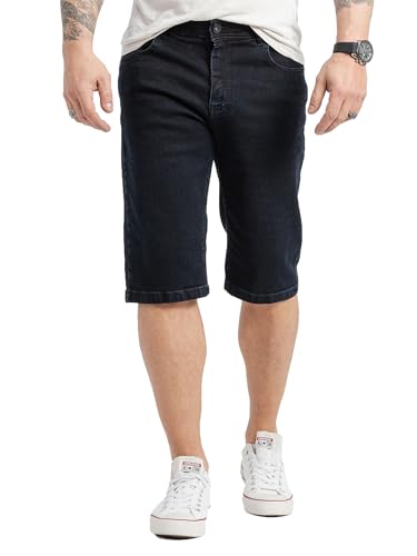 Rock Creek Herren Shorts Jeansshorts Denim Stretch Sommer Shorts Regular Fit Baumwolle Kurze Hose Jeans Shorts Sommerhose RC-2422 Dunkelblau W40 von Rock Creek