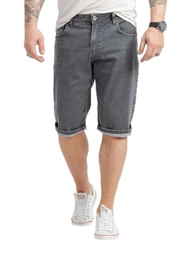 Rock Creek Herren Shorts Jeansshorts Denim Stretch Sommer Shorts Regular Fit Baumwolle Kurze Hose Jeans Shorts Sommerhose RC-2427 Grau W30 von Rock Creek